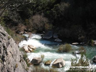 Alto Tajo - Hundido de Armallones, excursiones y senderismo; la granja de san ildefonso